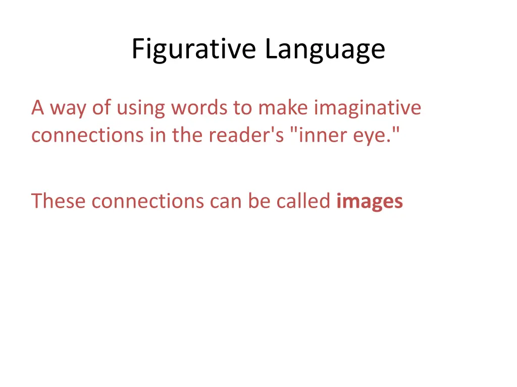 figurative language