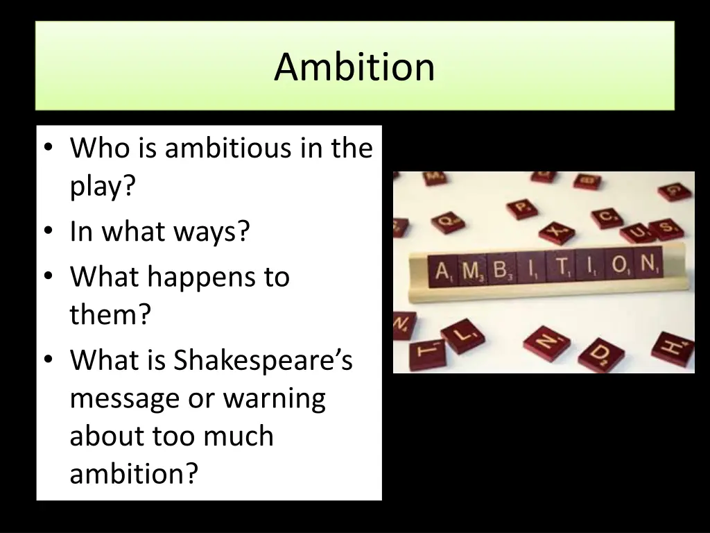 ambition