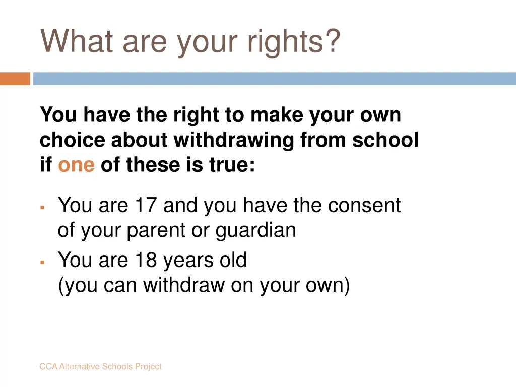 what are your rights 1