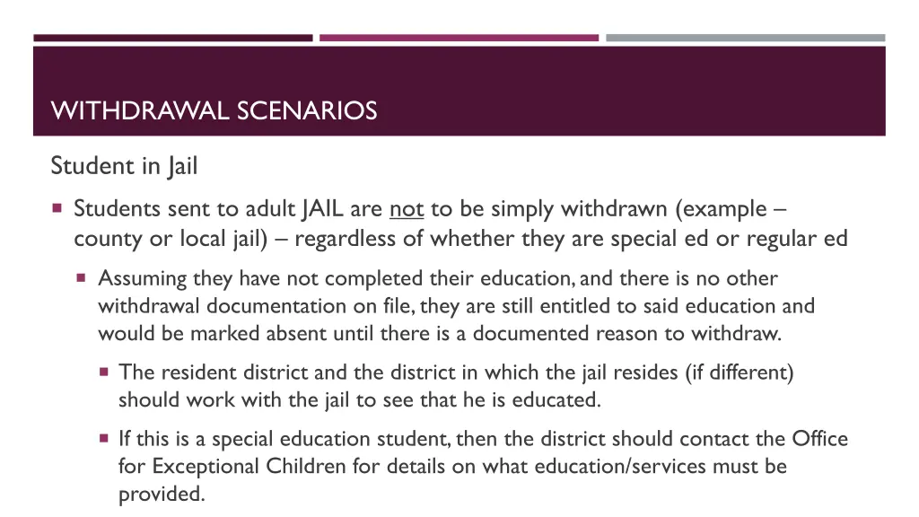 withdrawal scenarios 2