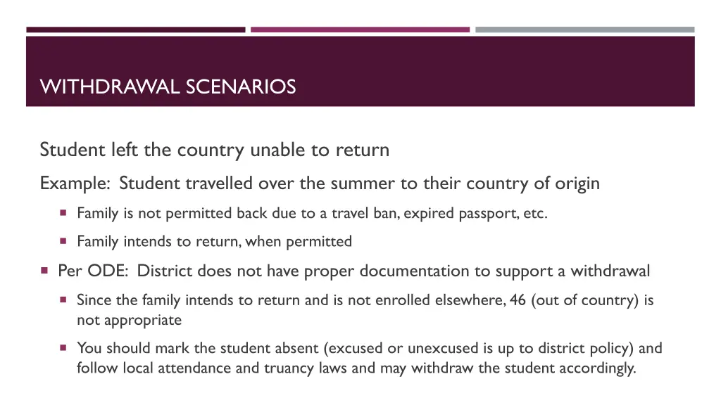 withdrawal scenarios 4