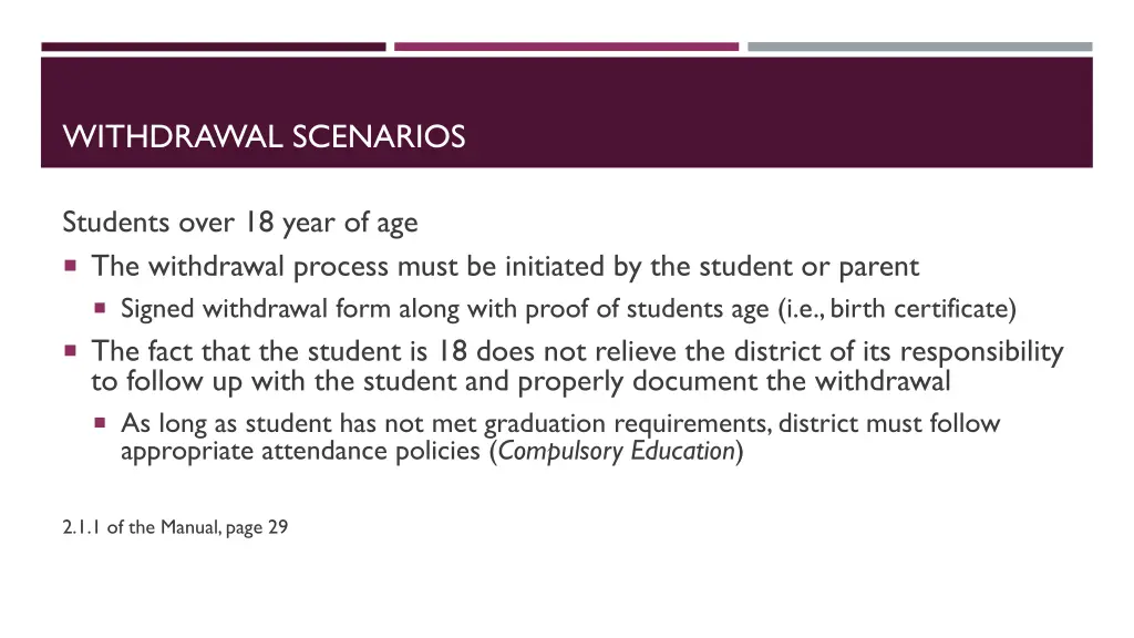 withdrawal scenarios 6