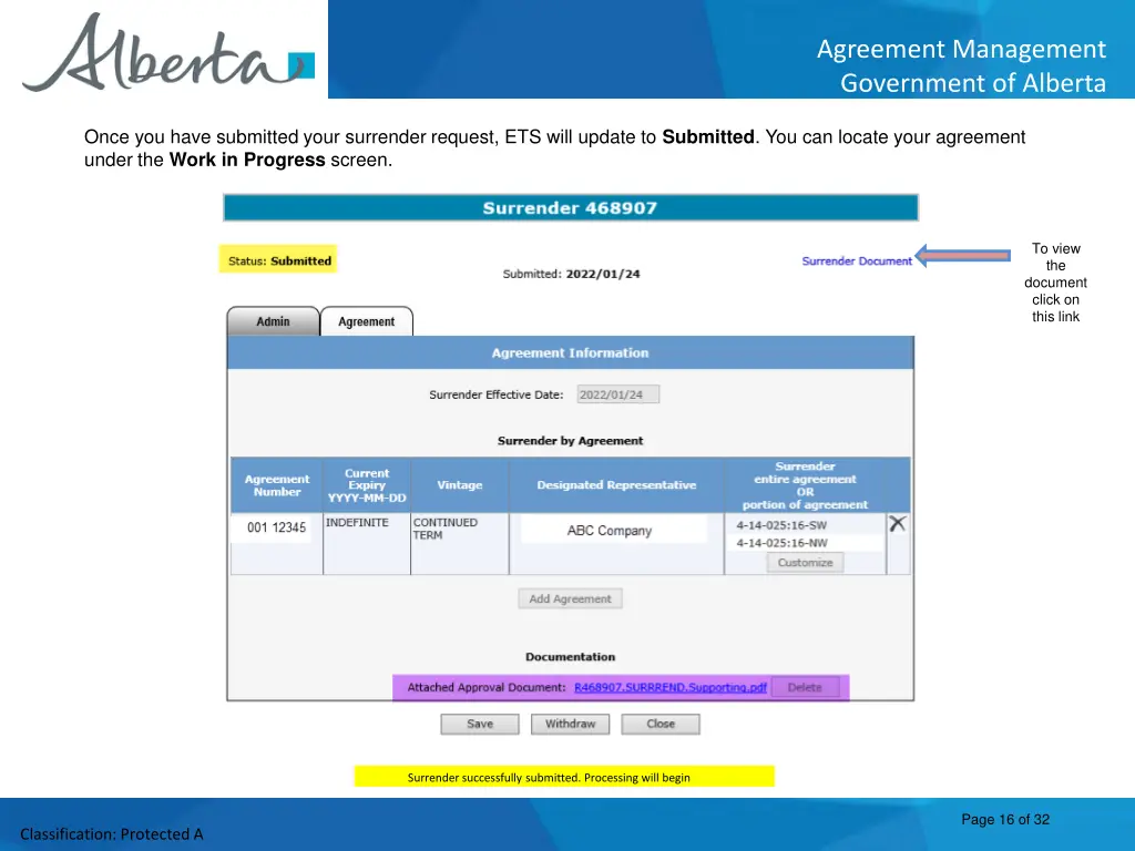 agreement management government of alberta 15