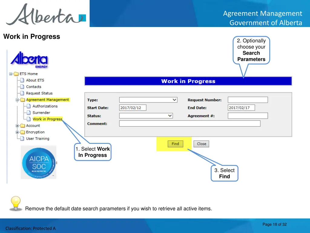 agreement management government of alberta 17