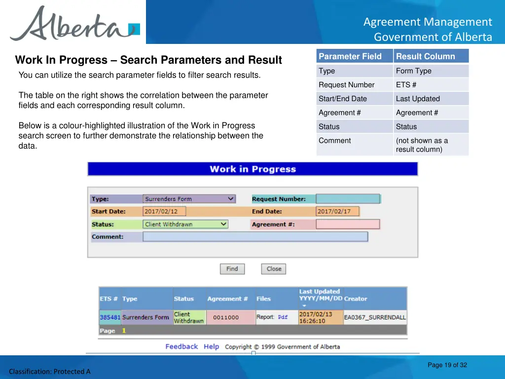 agreement management government of alberta 18