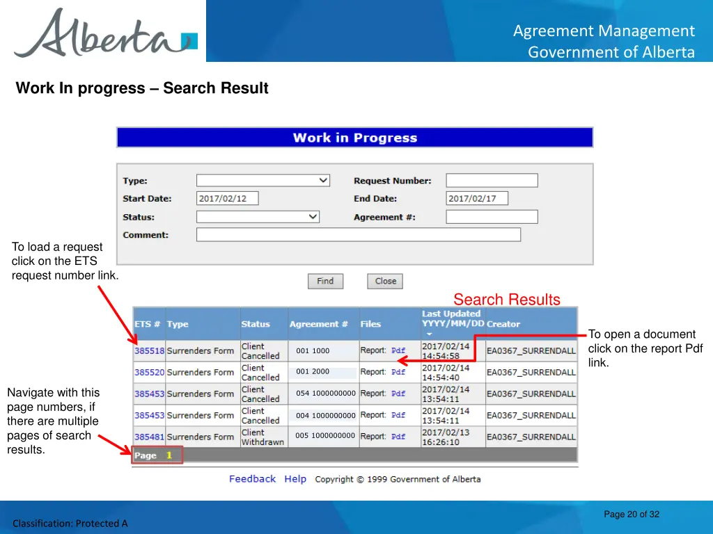 agreement management government of alberta 19