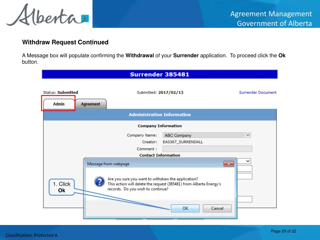 agreement management government of alberta 28