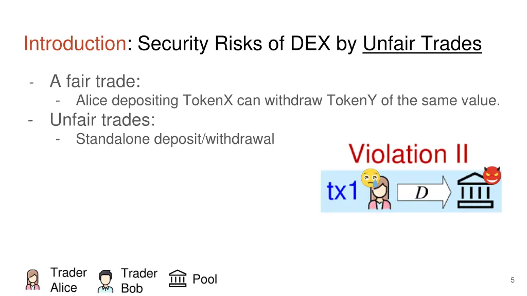 introduction security risks of dex by unfair 3