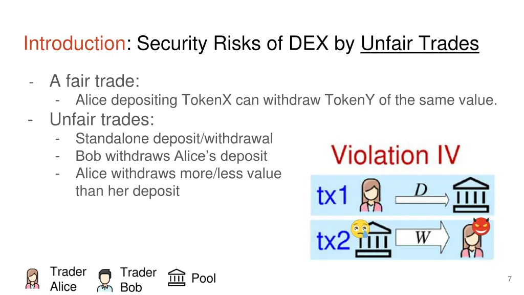 introduction security risks of dex by unfair 5