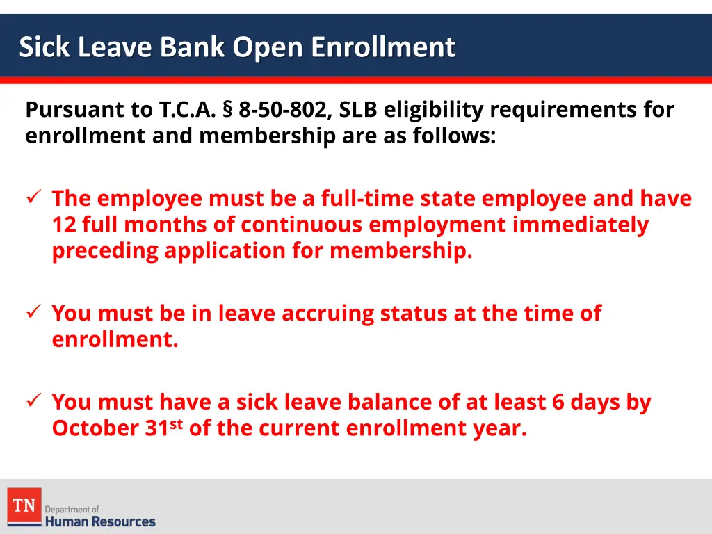 sick leave bank open enrollment 2