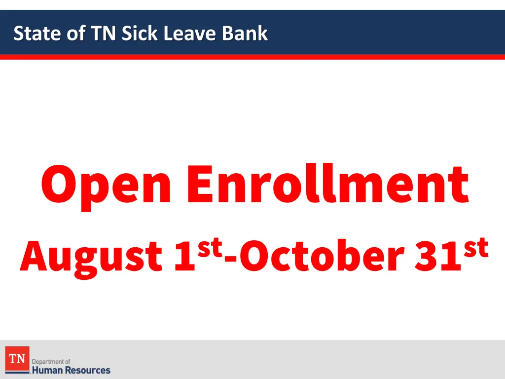 state of tn sick leave bank