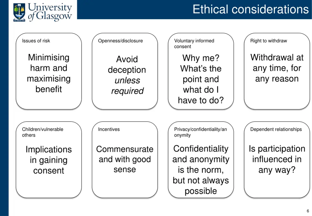 ethical considerations 1