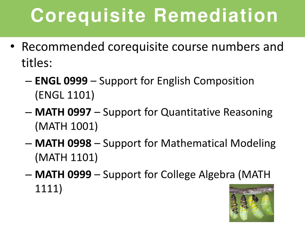 corequisite remediation 3