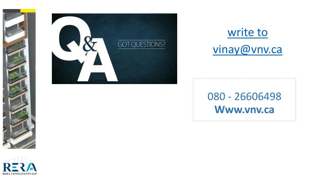 write to vinay@vnv ca