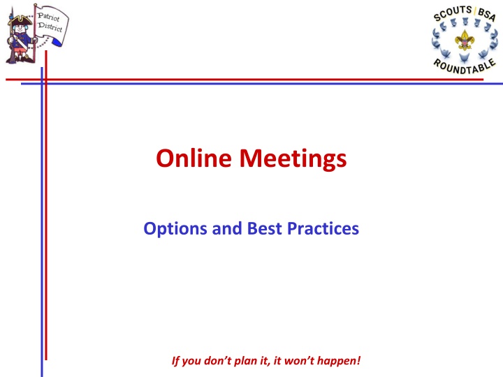 online meetings