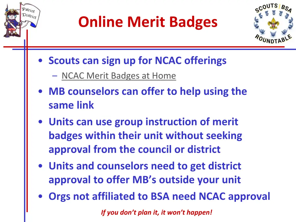 online merit badges