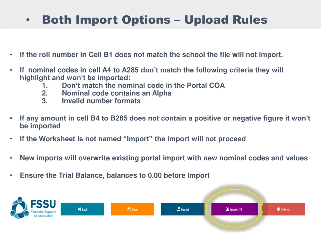 both import options upload rules