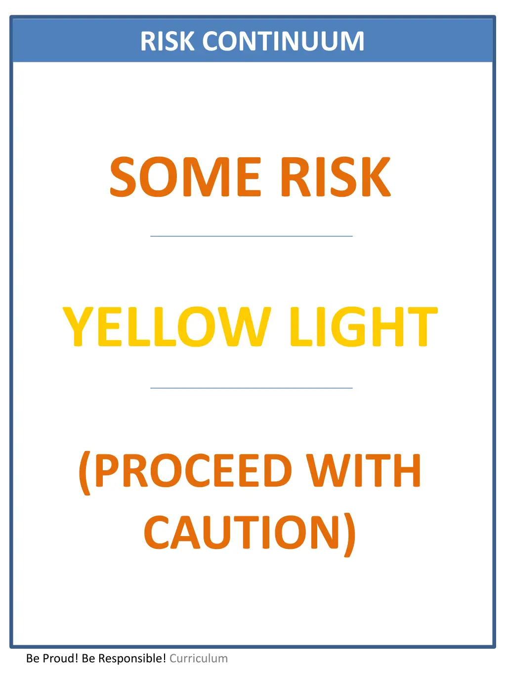 risk continuum