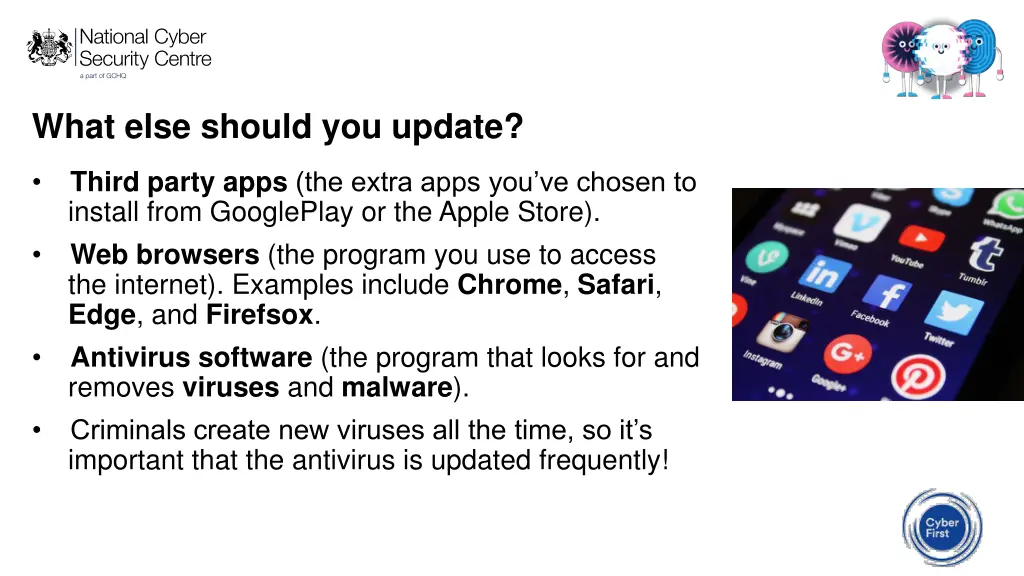 what else should you update