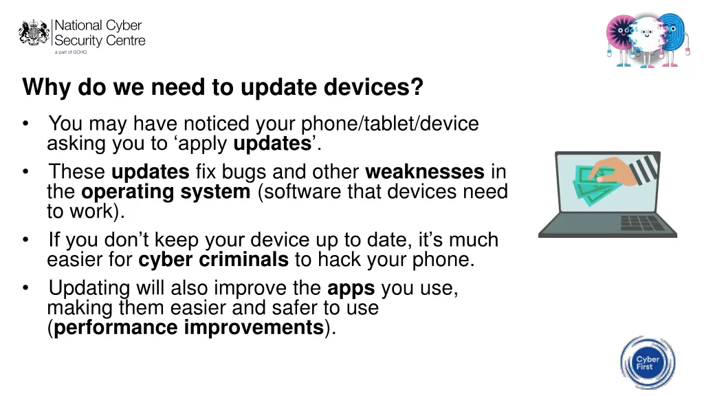 why do we need to update devices you may have