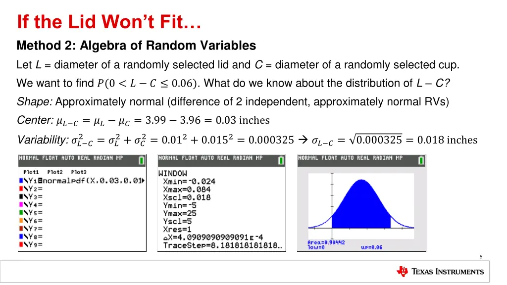 if the lid won t fit method 2 algebra of random