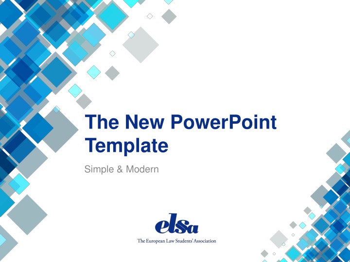 the new powerpoint template