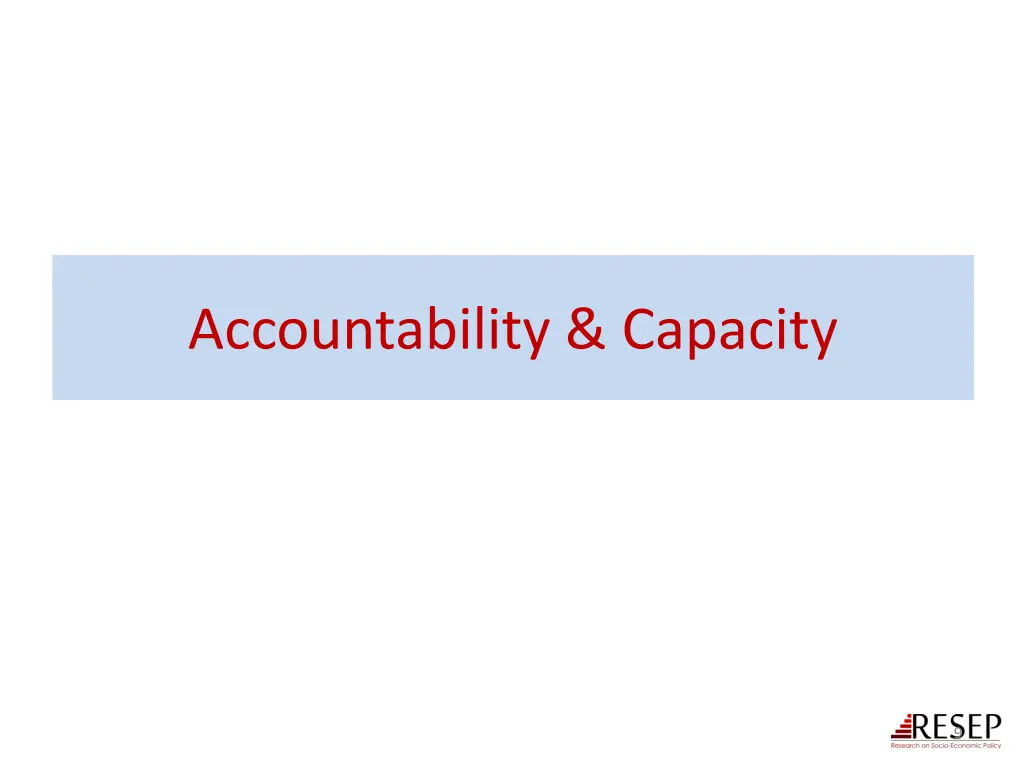 accountability capacity