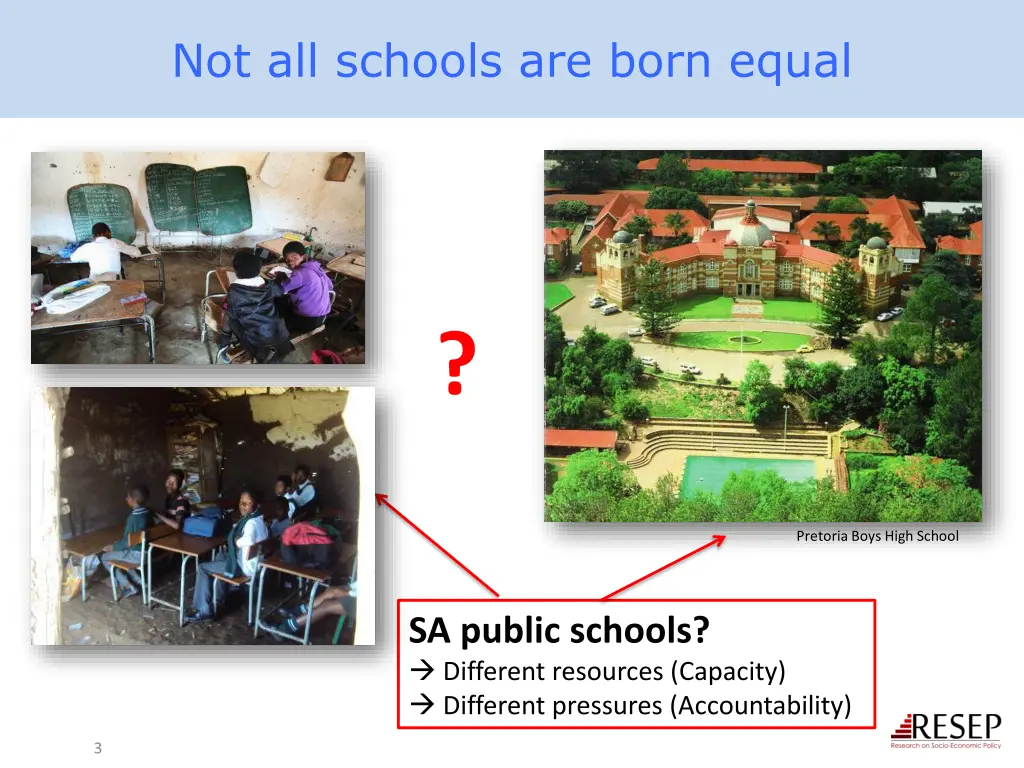 not all schools are born equal