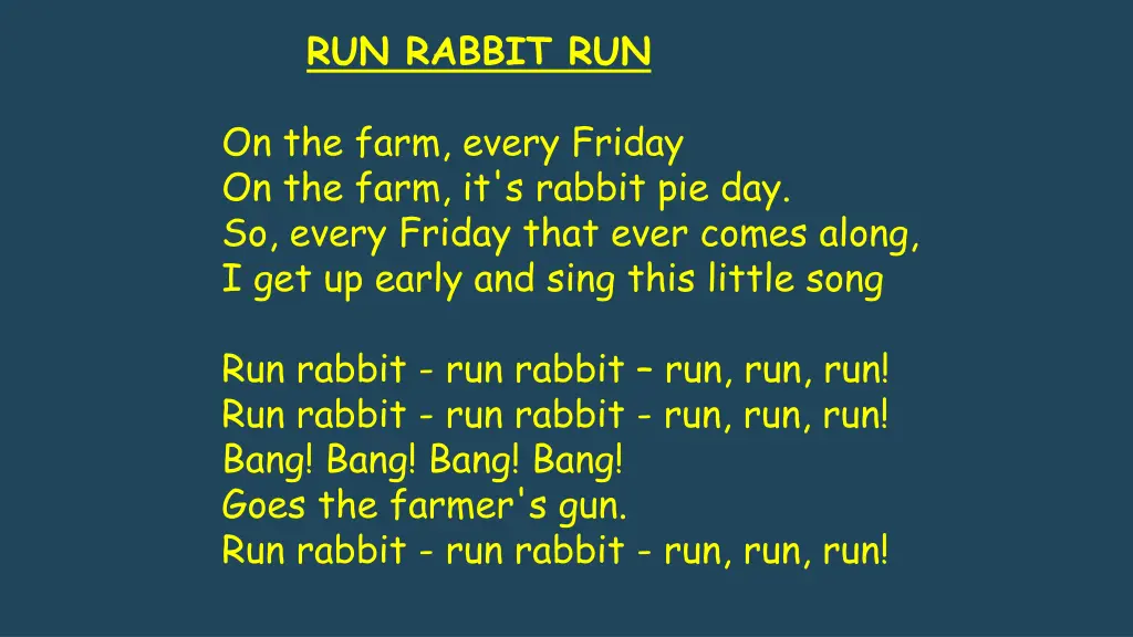 run rabbit run