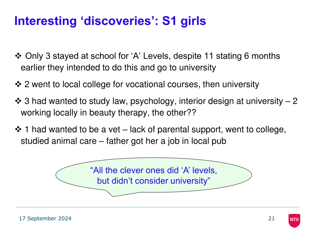 interesting discoveries s1 girls