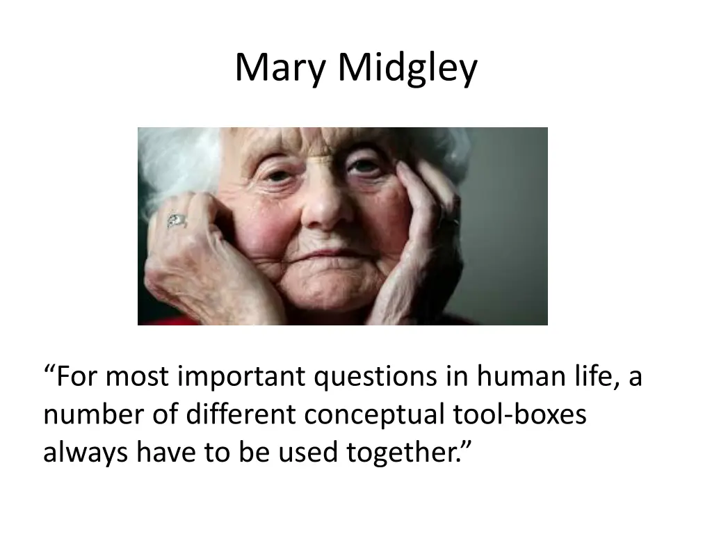 mary midgley