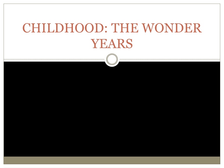 childhood the wonder years