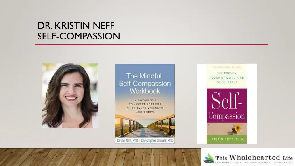 dr kristin neff self compassion