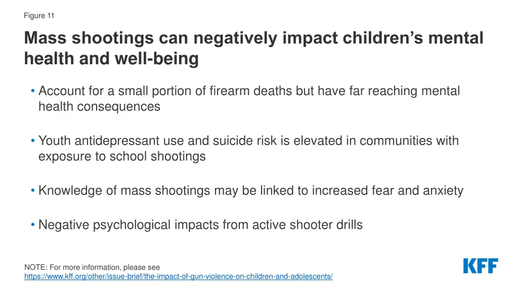 figure 11 mass shootings can negatively impact