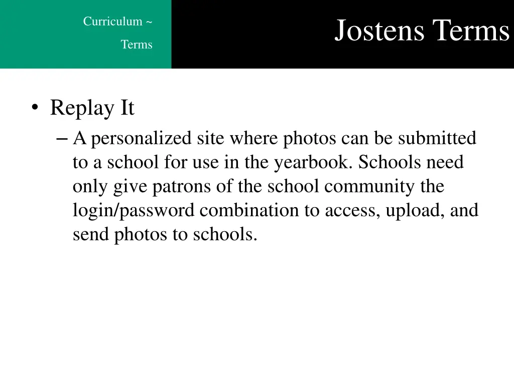 jostens terms 4