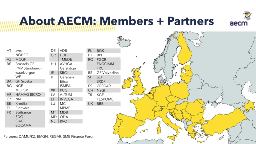 about aecm members partners