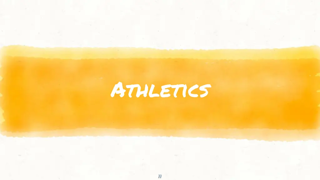 athletics