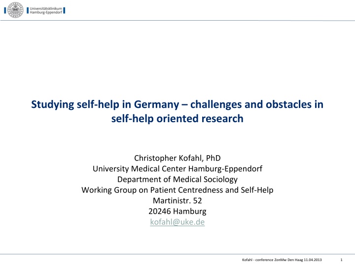 studying self help in germany challenges