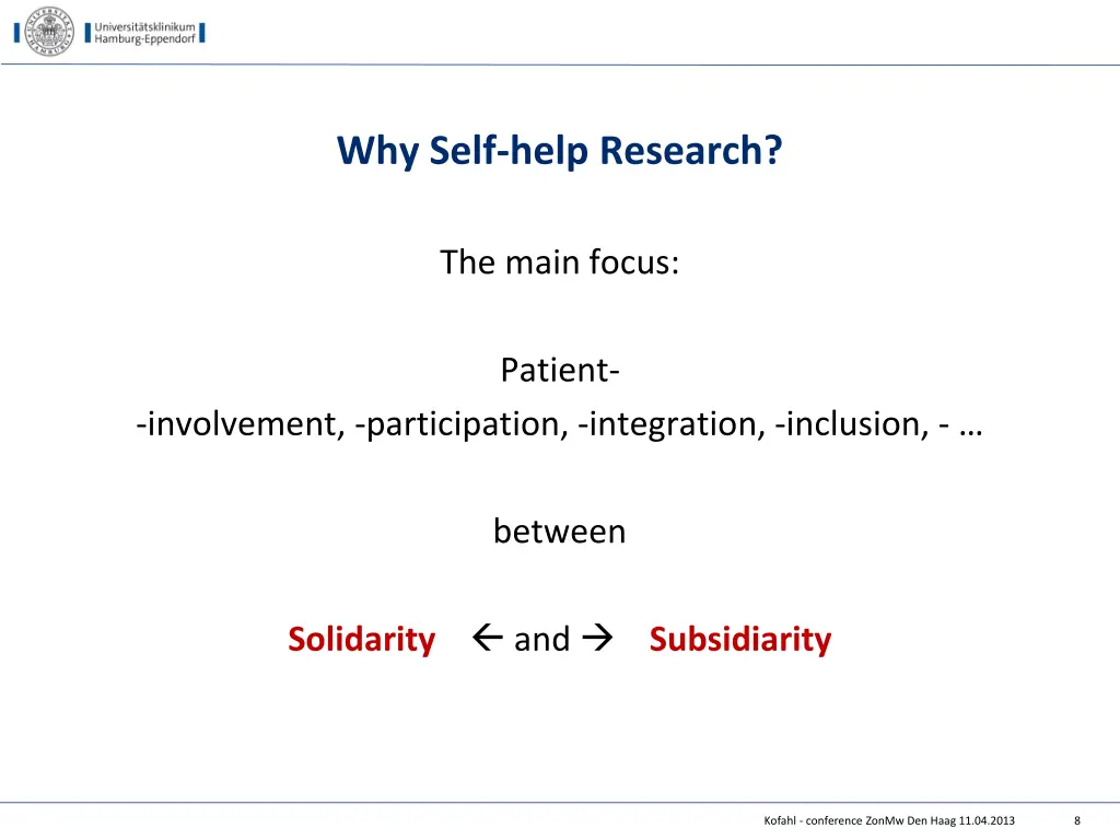 why self help research