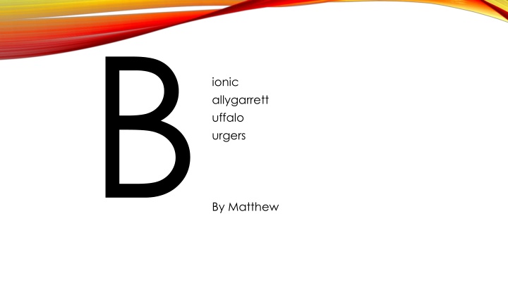 ionic allygarrett uffalo urgers