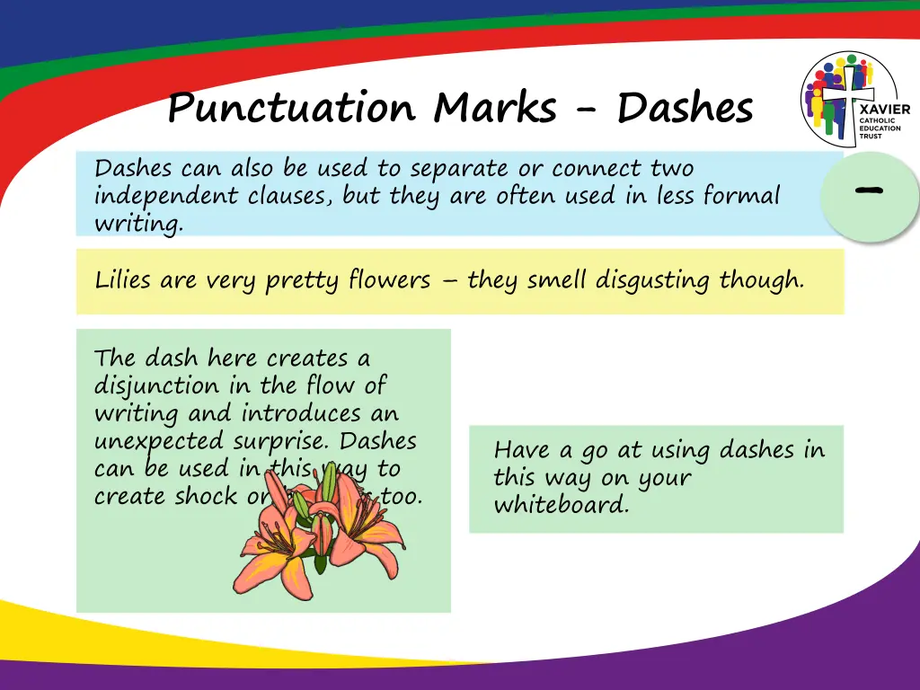 punctuation marks dashes dashes can also be used 1