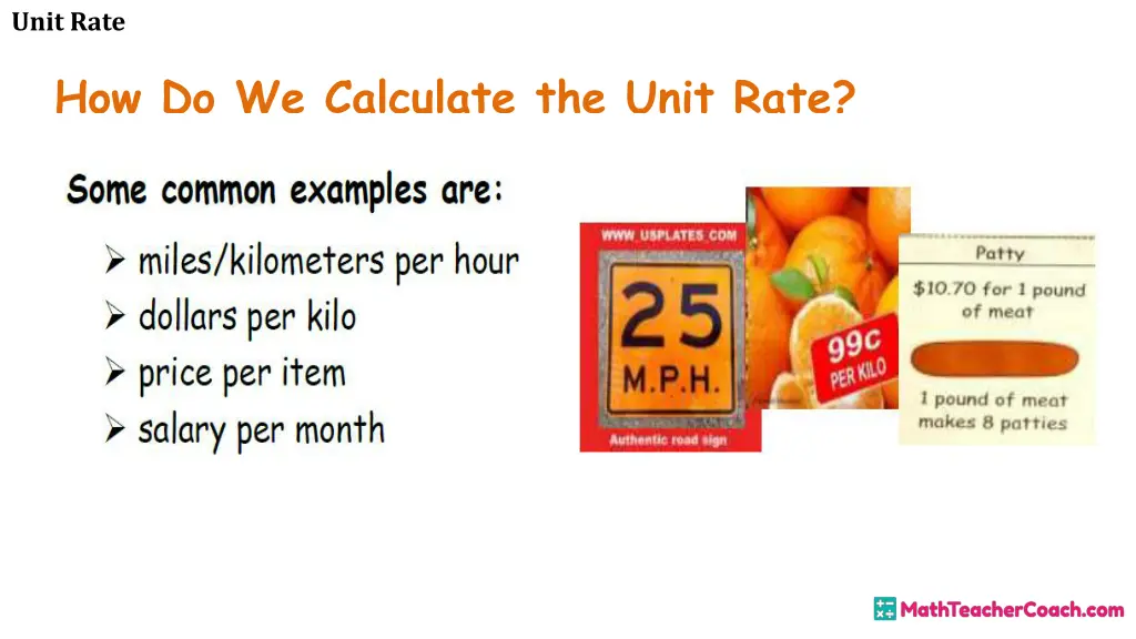 unit rate 12