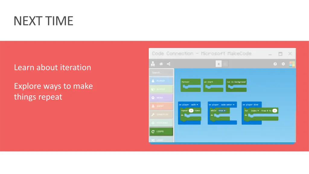 learn about iteration