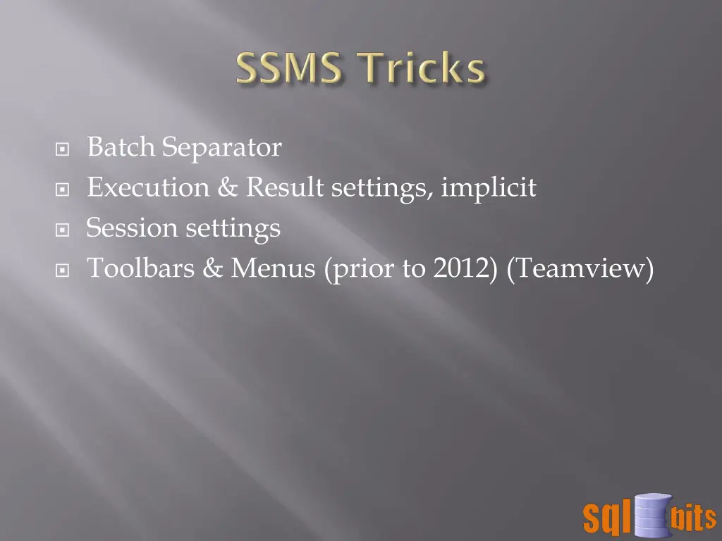 batch separator execution result settings