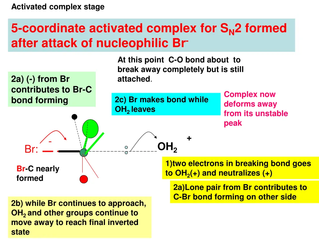 activated complex stage