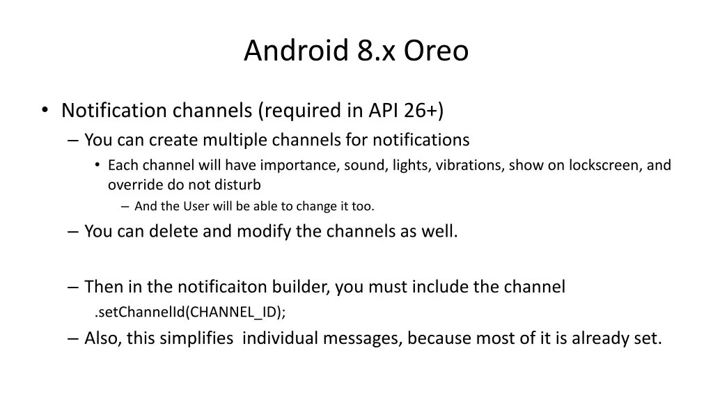 android 8 x oreo