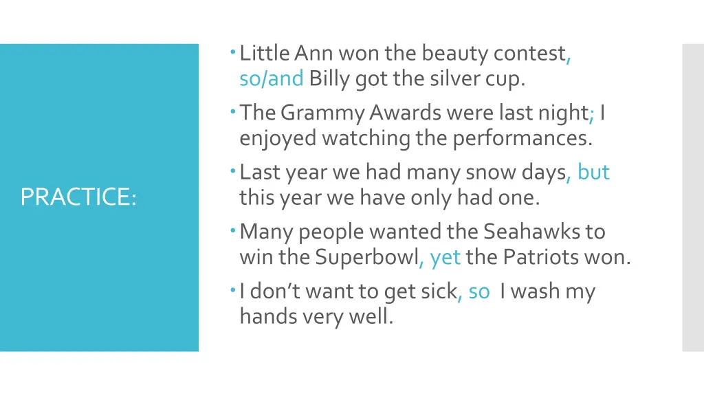 little ann won the beauty contest so and billy