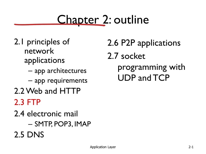 chapter 2 outline