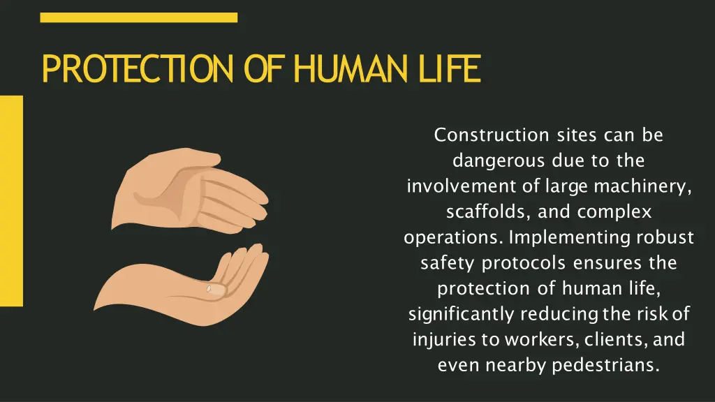 protection of human life