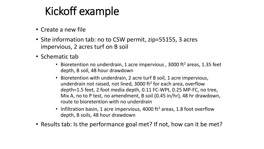 kickoff example kickoff example